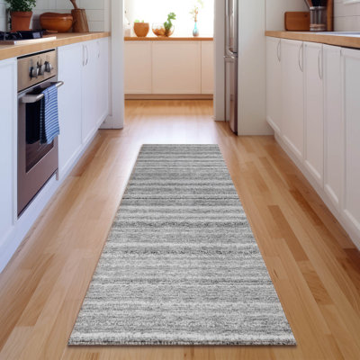 Premium Machine Washable Cerrito AMF598 Gray Rug
