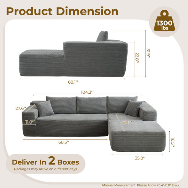Dimensions du produit