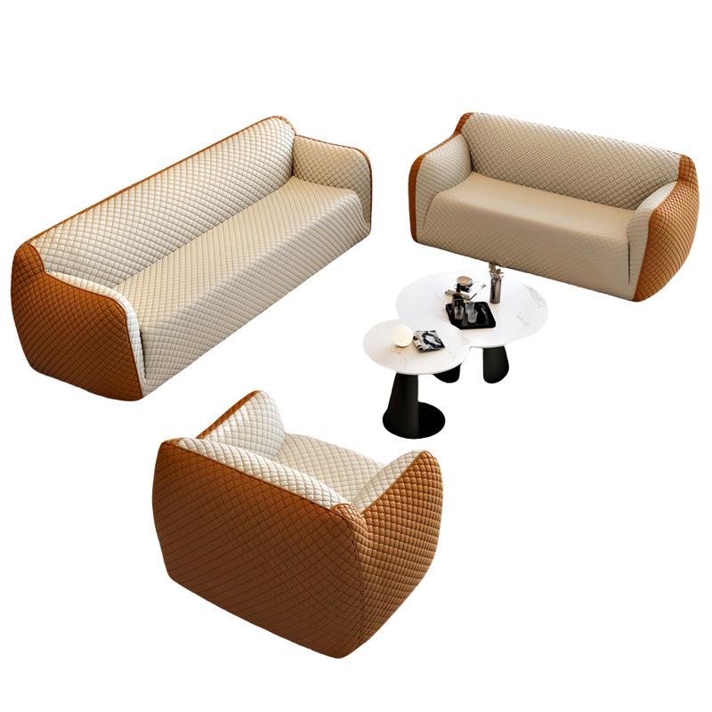 Combinaison de table basse créative avec lumière créative
