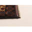 Tapis unique en laine noué à la main style années 1990 de 3 pi 11 po x 6 pi 6 po Inika