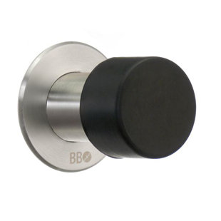Brushed Stainless Steel Baseboard Stop