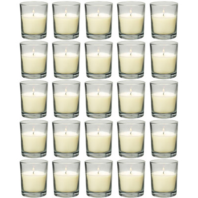 Bougies votives avec support