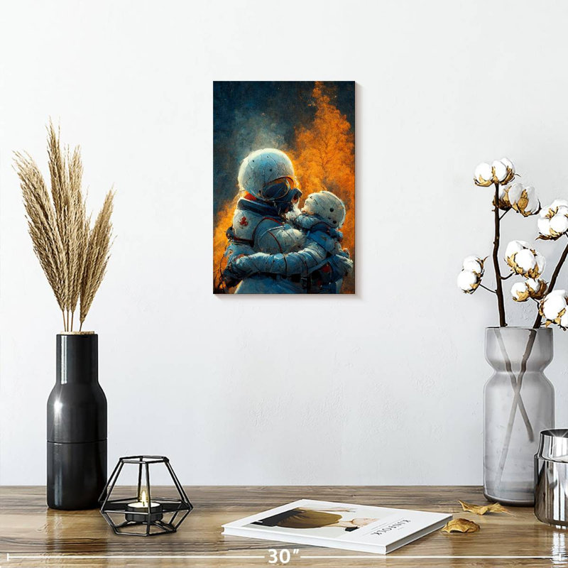 Oberle True Love Means Never Abandoning Someone, 12" H x 8" W