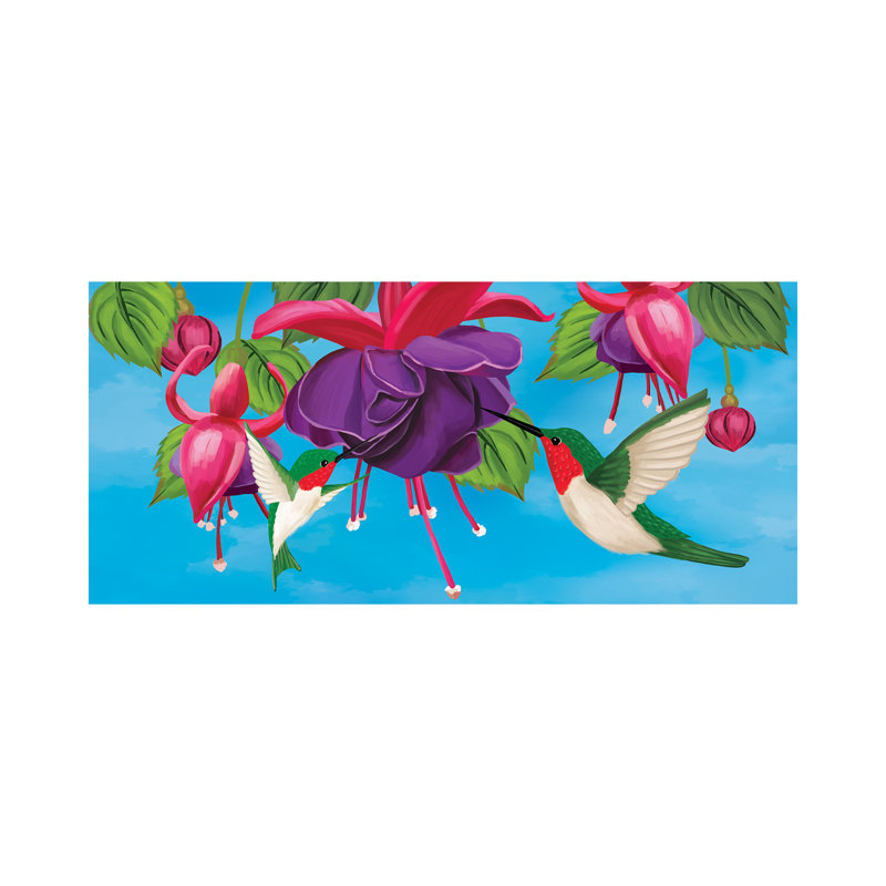 Paillasson Spring Holiday Hummingbirds Sassafras