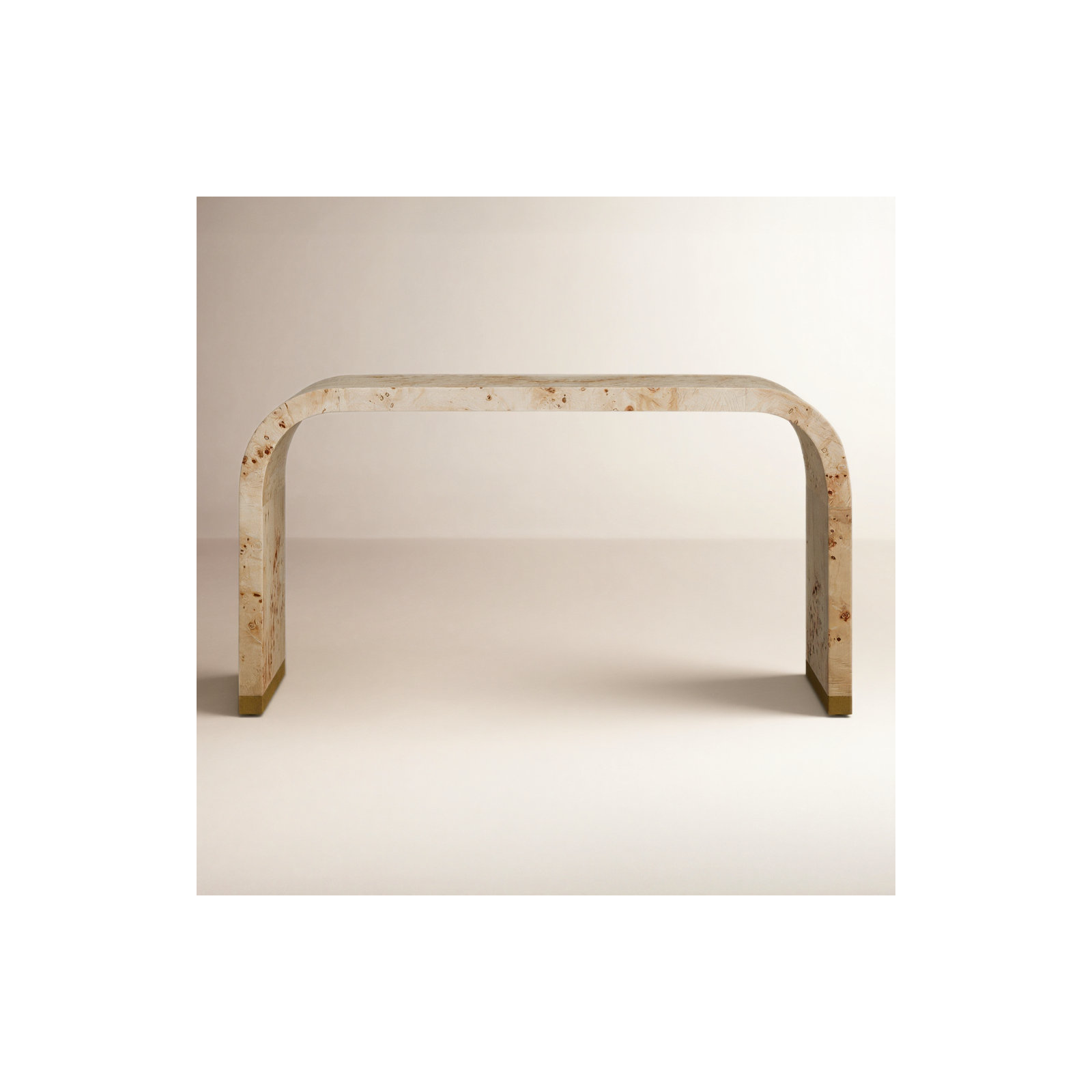 Craigwood Handmade Natural Burl Wood 60" Console Table