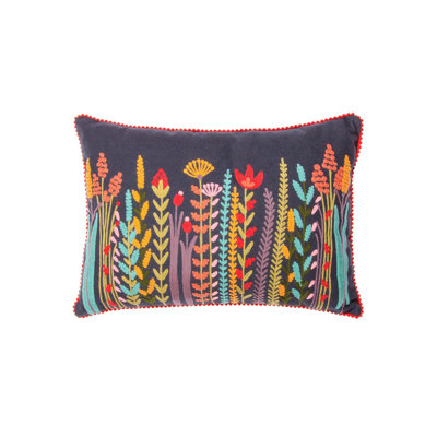 Leeven Floral Rectangle Cushion Cover