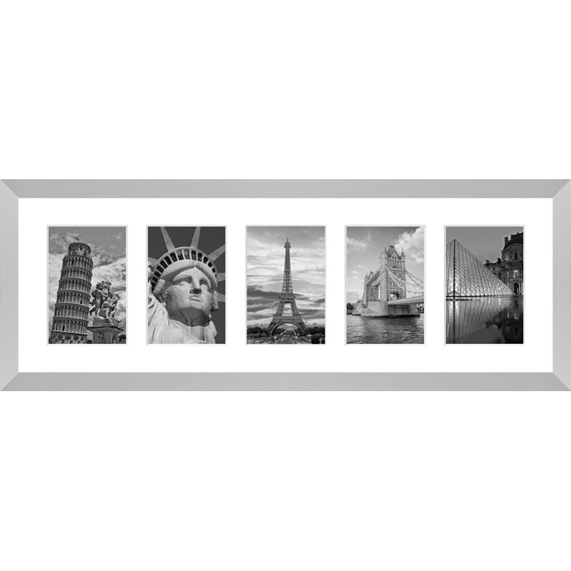 Vouvant Collage Picture Frame, Silver