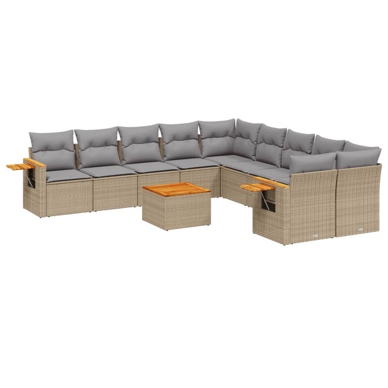 Garden Sofa Set Beige