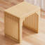 Banc en bois massif 18 po pour hall d'entrée, salon, cuisine