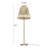 58'' Gold Traditional Floor Lamp