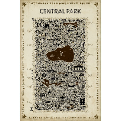 Collection antique de New York - Central Park