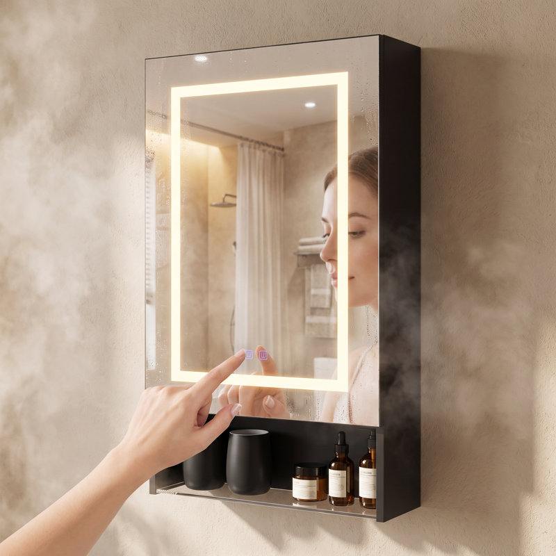 Glass Round Wall Full Length Mirror