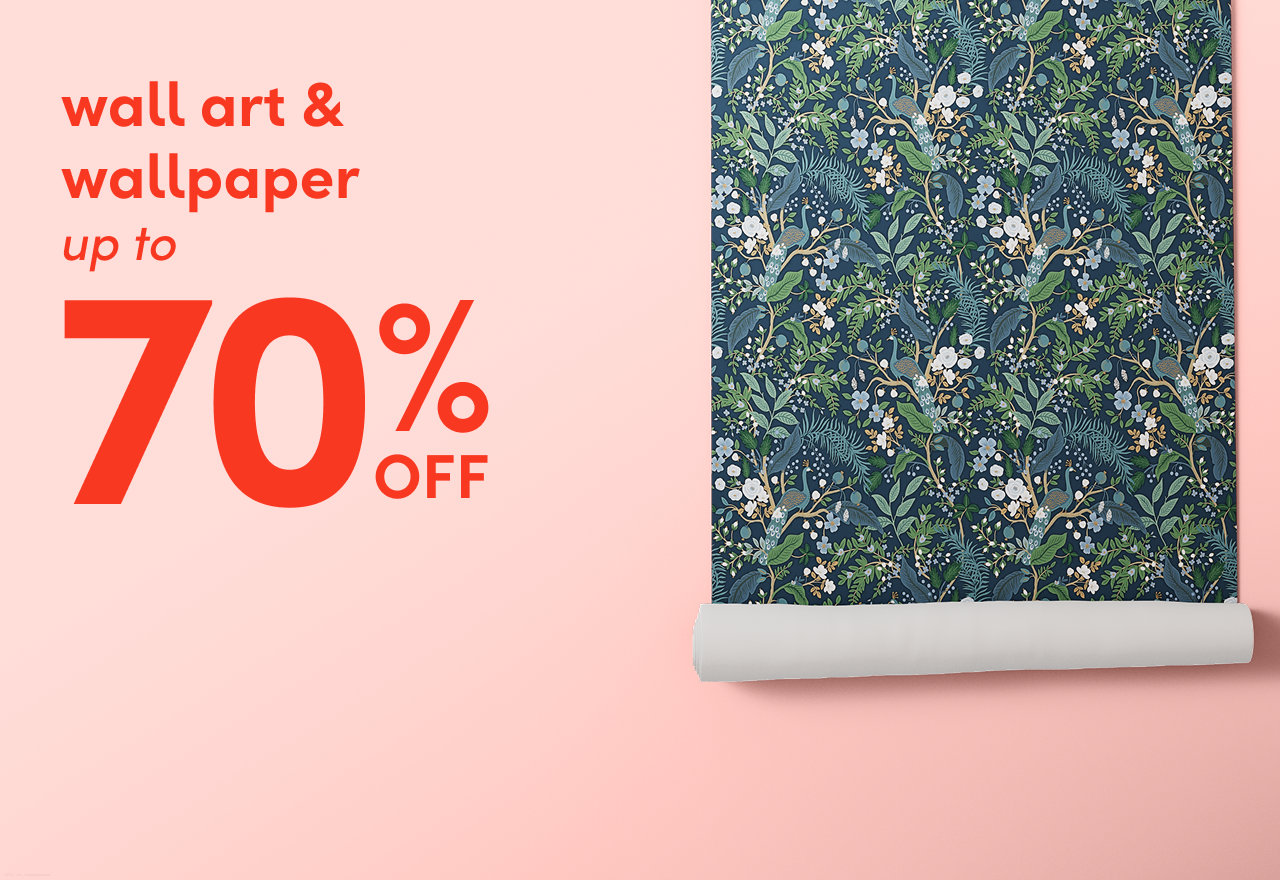 wall art & wallpaper sale