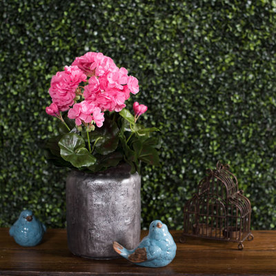 Faux buisson de géranium