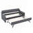 Upholstery DayBed with Twin Size Erectable Trundle and USB Charging Design-507512712