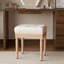 Repose-pieds avec repose-pieds, tabouret de coiffeuse pour maquillage, tabouret pour salon, chambre à coucher