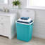 65L Large Laundry Hamper with Lid – Plastic Rattan Effect Laundry Basket for Dirty Clothes Storage – Space Saving Washing Basket with Handles-410375686