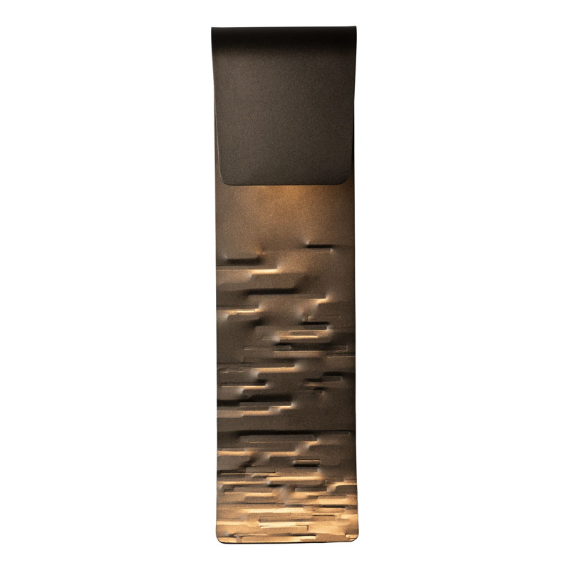 Element Outdoor Sconce, 25" H x 7" W x 4.5" D, Oil Rubbed Bronze
