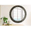 Huldar Glass Flat Wall Mirror