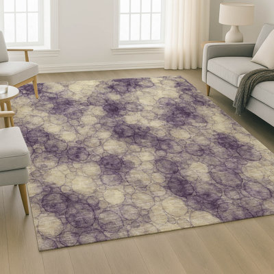 Tapis abstrait lavable à la machine de qualité supérieure Mayfield AMF2424