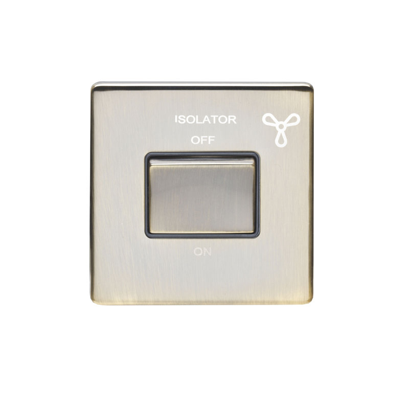 Wall Mounted Light Switch, Antique