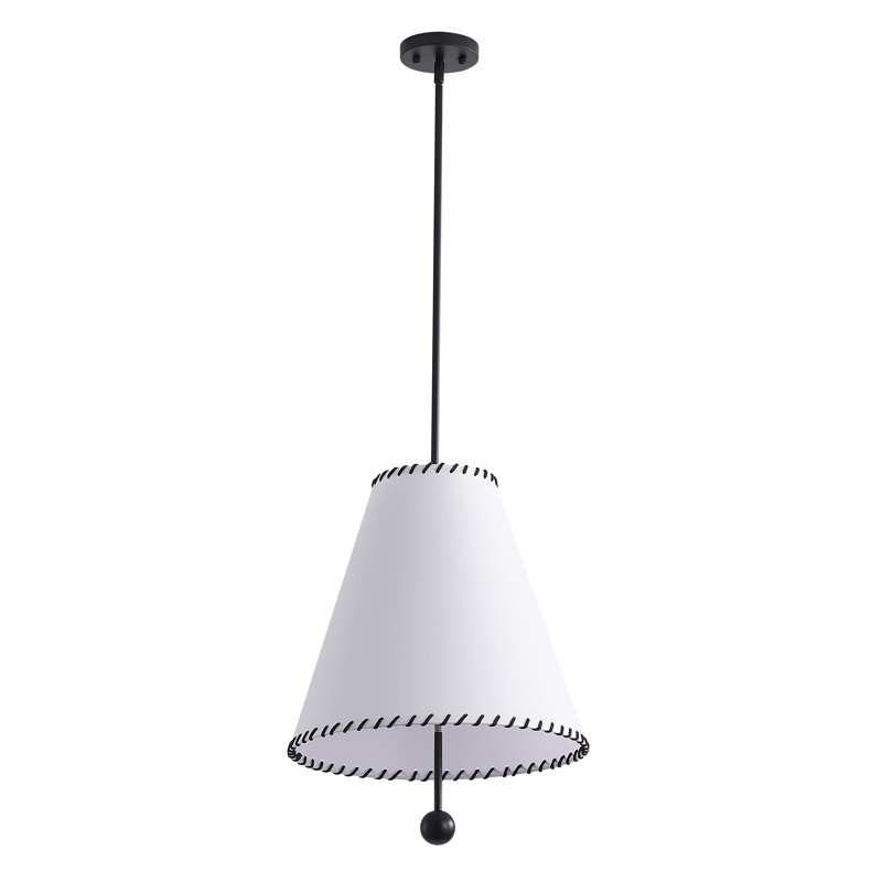 Luminaire suspendu conique à 3 lumières Kadezha