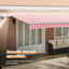 Brayden Studio Retractable Door / Window Awning-10337348-10337381
