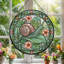 Panneau de vitrail Snail Garden, 7,8 heures-1474867356