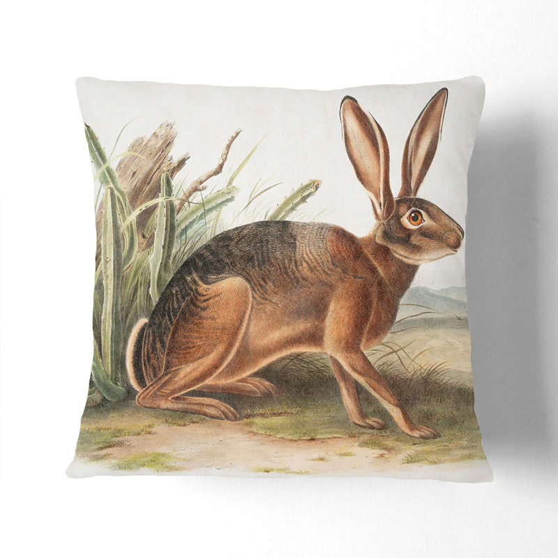 Floral Square Cushion, 55cm H x 55cm W x 20cm D