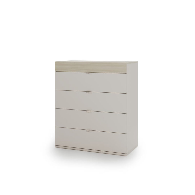 Chest of Drawers 100 cm - Tall Versatile Storage with Four Spacious Drawers