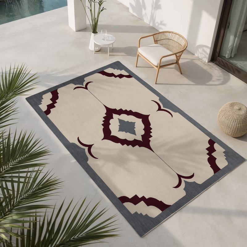 Tapis intérieur et extérieur Dynamic Formation, Rectangulaire 8 pi x 10 pi
