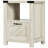 HOMCOM Farmhouse End Table, Rustic Side Cabinet With Storage, Small Side Table With Drawer, Wood Effect Tabletop For Living Room, Oak