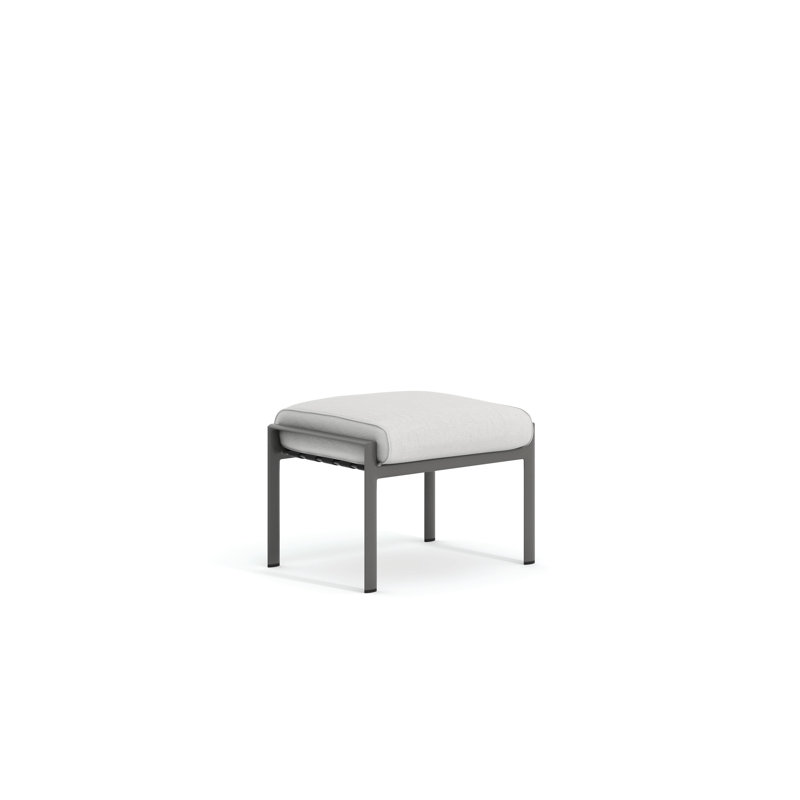 Southern Cay Cushion Aluminum Outdoor Ottoman
