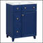 Meuble-lavabo de 24 pouces avec lavabo en céramique et 2 tiroirs, alliant style, rangement et durabilité pour les salles de bain modernes-636158044