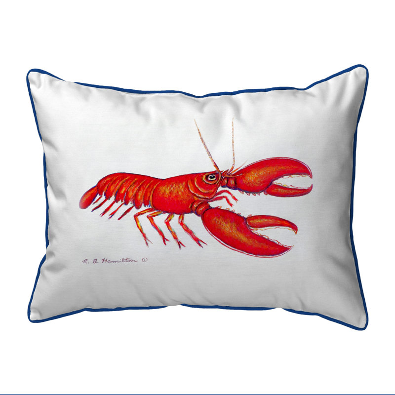 Coastal Outdoor Throw Pillow