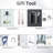 6 X 5Ft Outdoor Metal Storage Unit With Lockable Doors & Protection - For Garden Spacious Container Waterproof Roof Patio Use-123403666-123403661