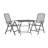 Linneman Square 2 - Person Long Dining Set-1312915702