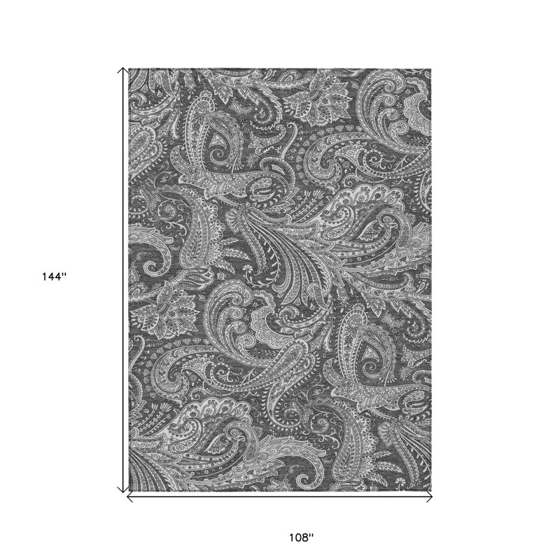 Tapis tissé à la machine HomeRoots