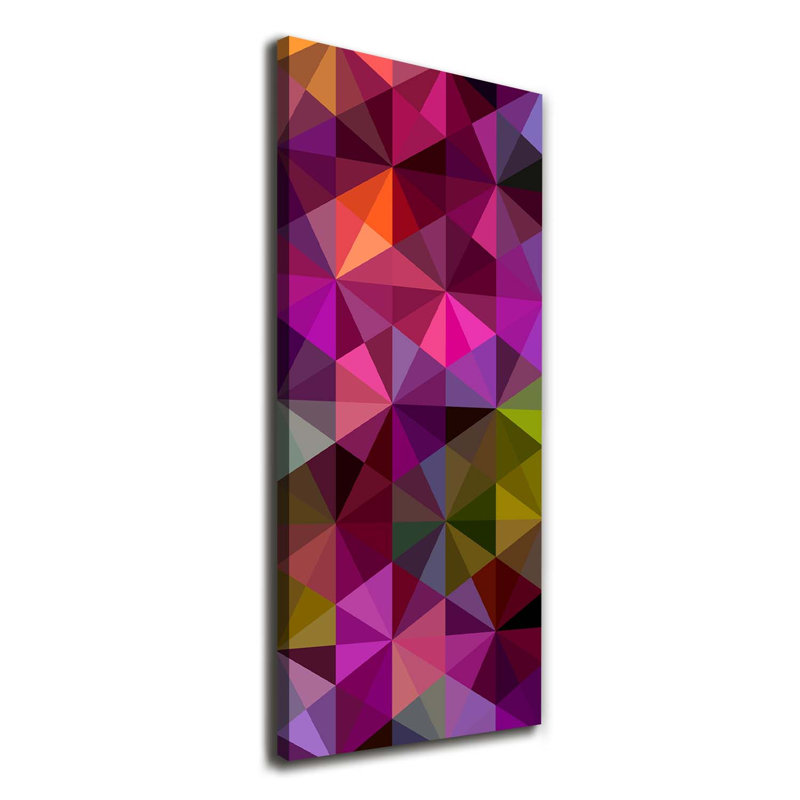 Waves Abstraction - Wrapped Canvas Print