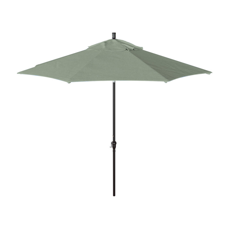 Parasol de marché en aluminium de 9 pieds Camry, Toile spa Sunbrella®