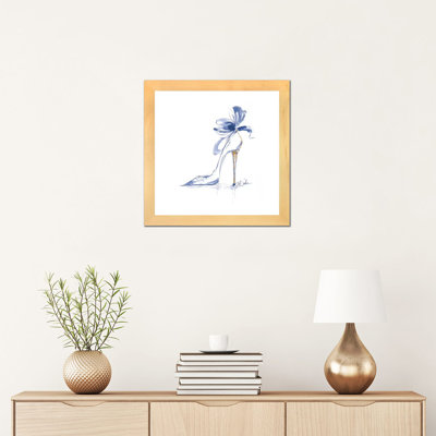 Bleu Stiletto par Debi coules-reproduction d’art
