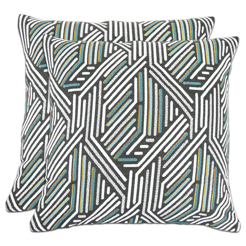 Ensemble de 2 taies d'oreiller décoratives Weave