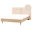 Bed Boucle IZERNORE 200 cm Beige-1394304381