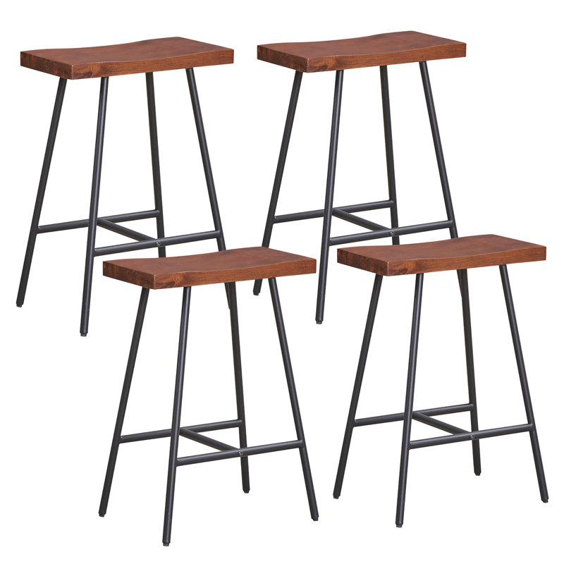 Counter Stool with Metal Frame