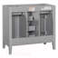 Meuble-lavabo durable avec plusieurs options de rangement pour une utilisation pratique