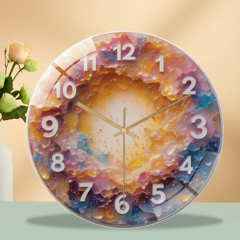 Horloge murale avec horloge murale 12 po