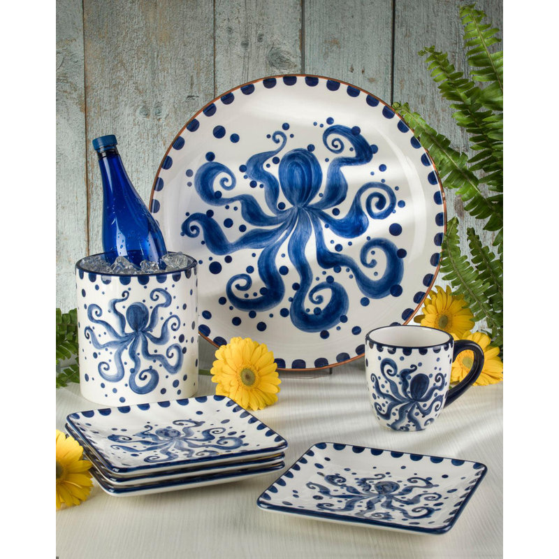 Ensemble de 4 canapés Euro Ceramica Octopus