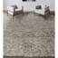 Tapis rouge et crème noué à la main de haute qualité