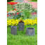 Pot à fleurs en ciment-69174205