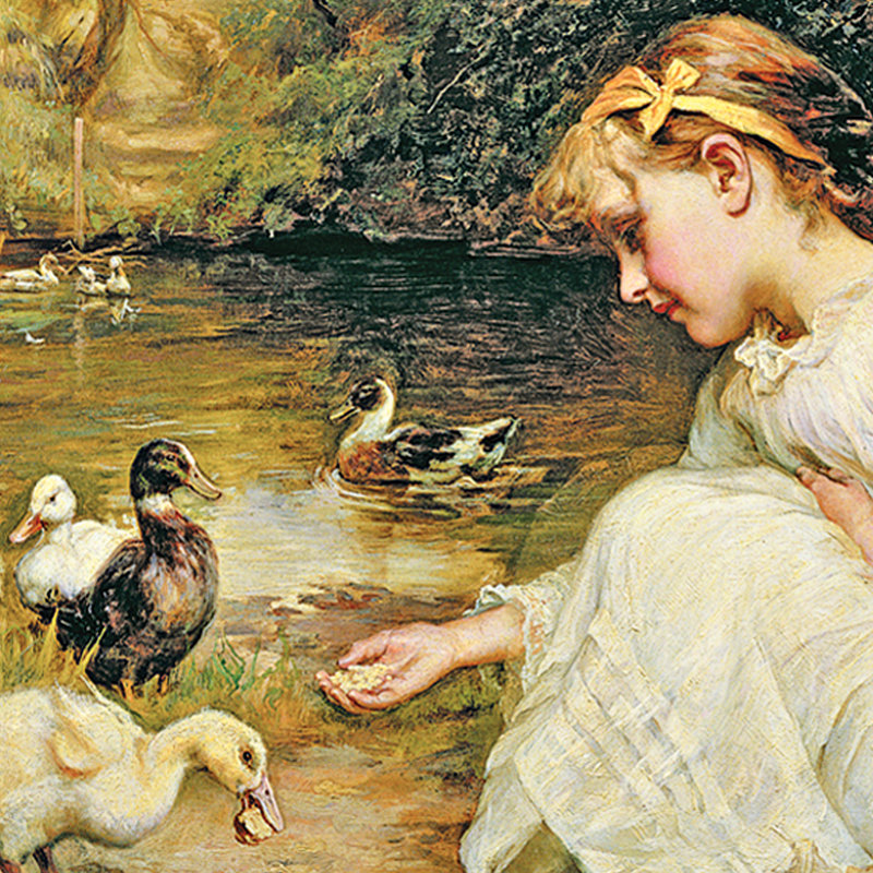 Fabrication d'amis, 1885, reproduction d'art sur toile encadrée, H 15 po x l 17 po x P 1,125 po